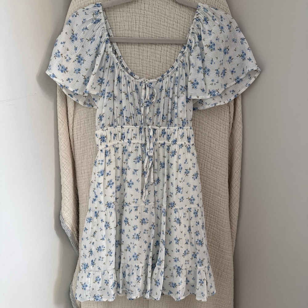 Altar'd State Blue Floral Dress
